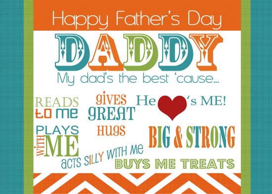 Fathers Day Greeting Card